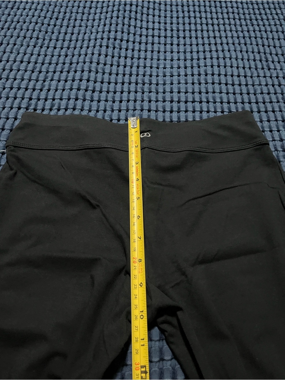 Spalding Black Performance Leggings with Logo Waistband - Picture 6 of 9